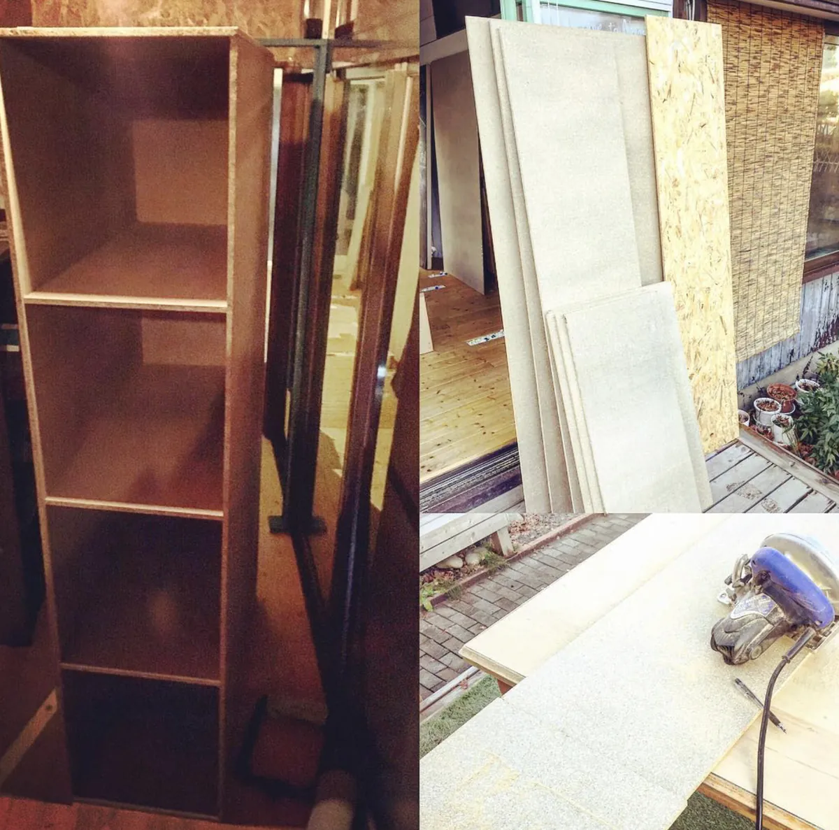 棚の設計と制作