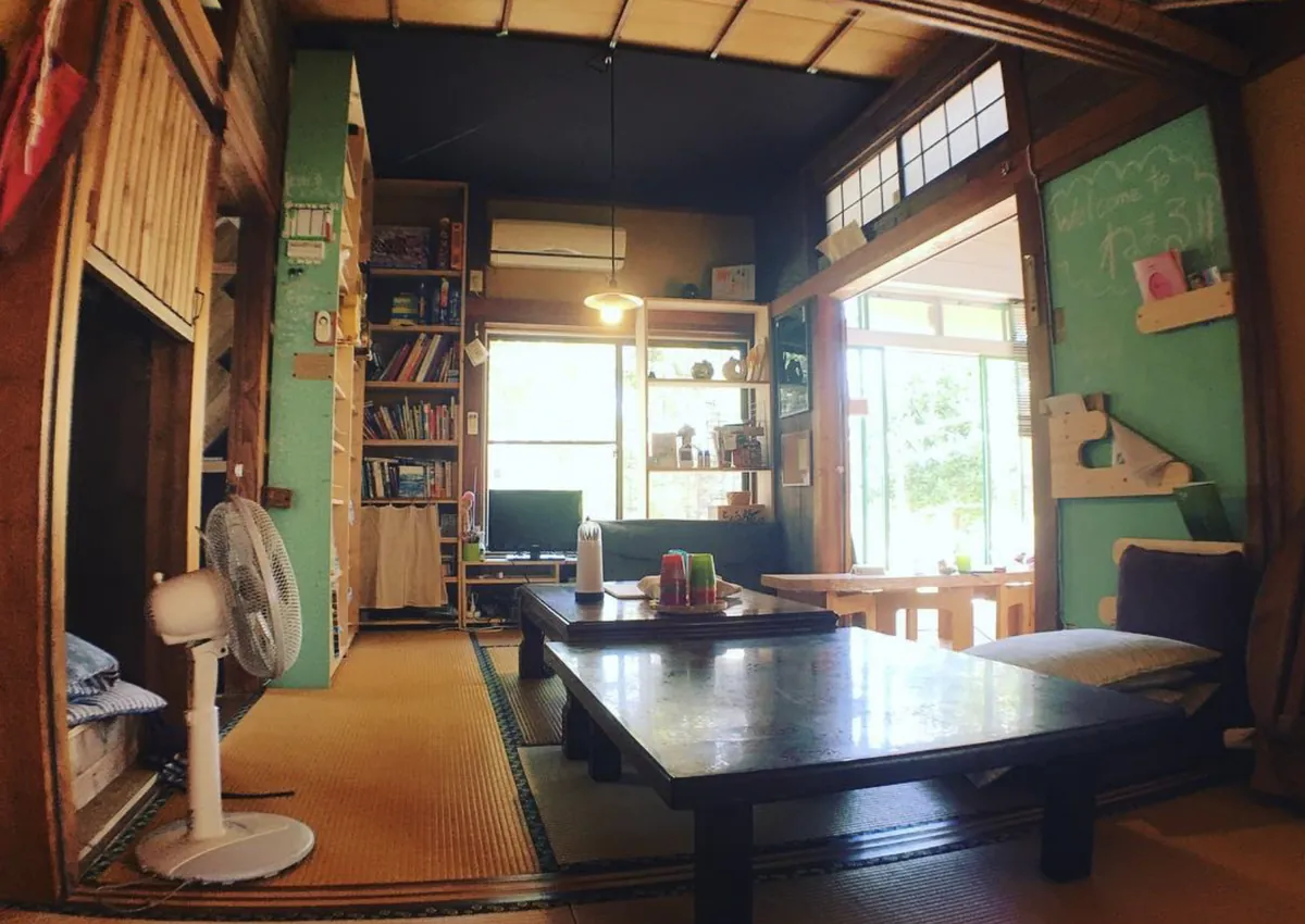 最初の室内の様子